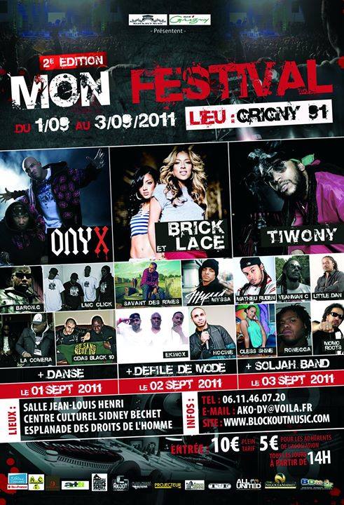 Affiche Mon Festival 2011