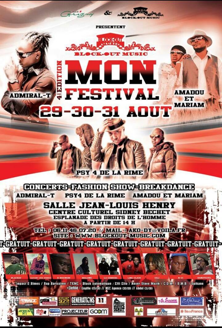 Affiche Mon Festival 2013