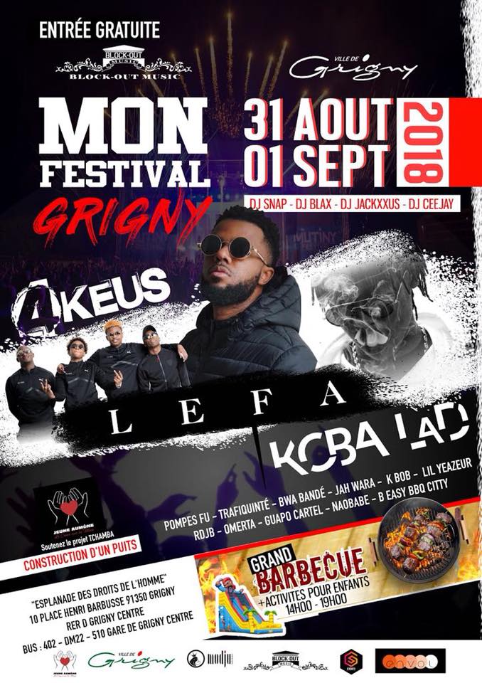 Affiche Mon Festival 2018
