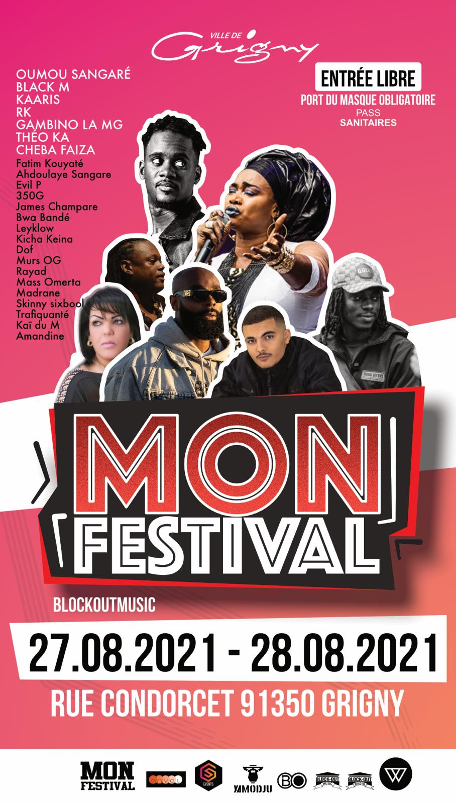 Affiche Mon Festival 2021