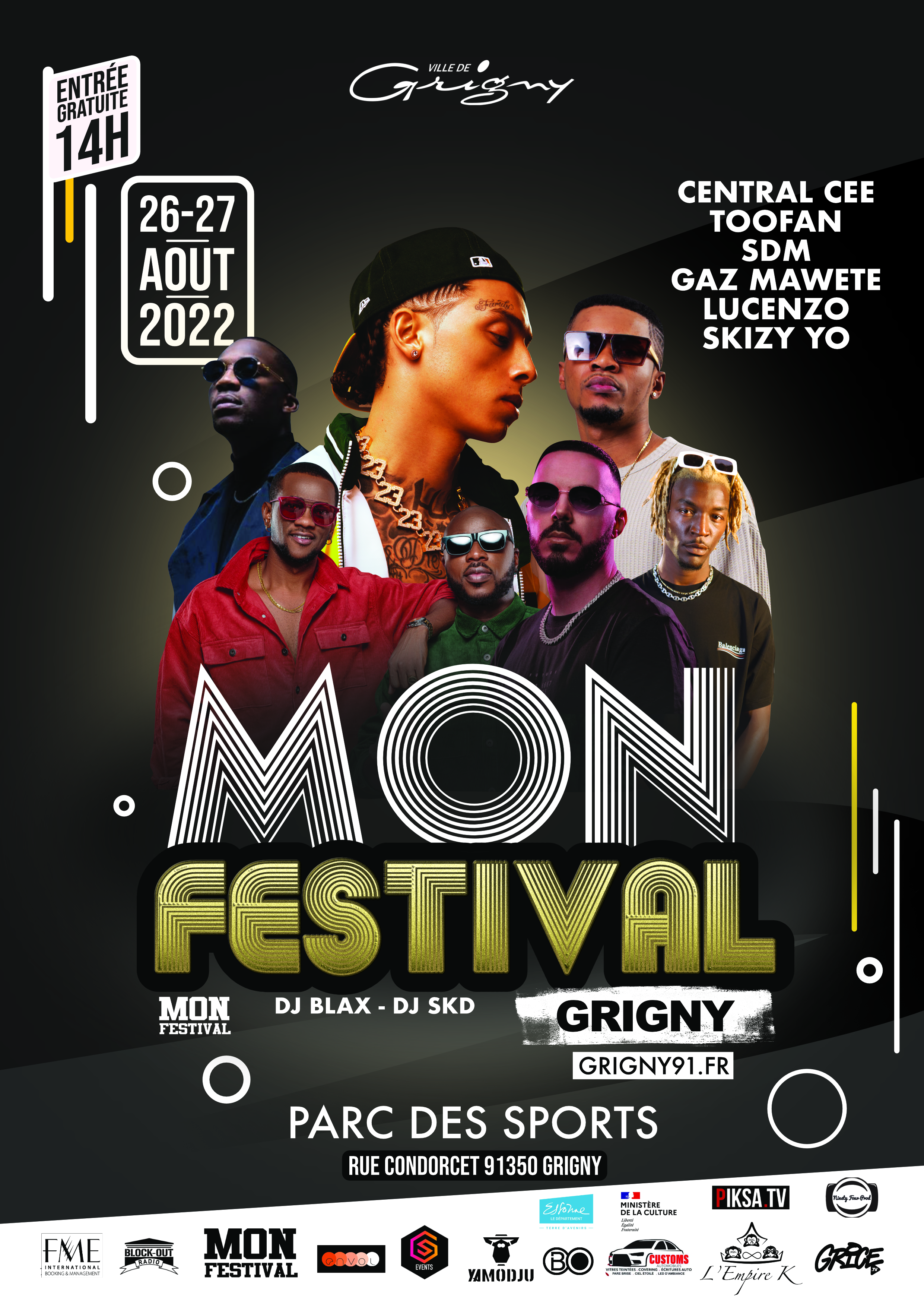 Affiche Mon Festival 2022