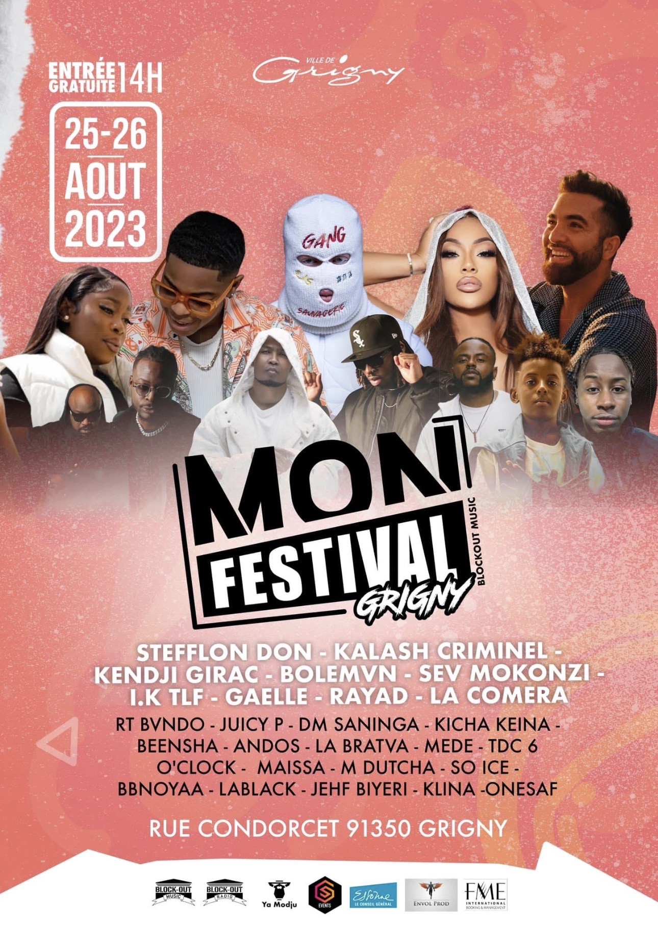 Affiche Mon Festival 2023