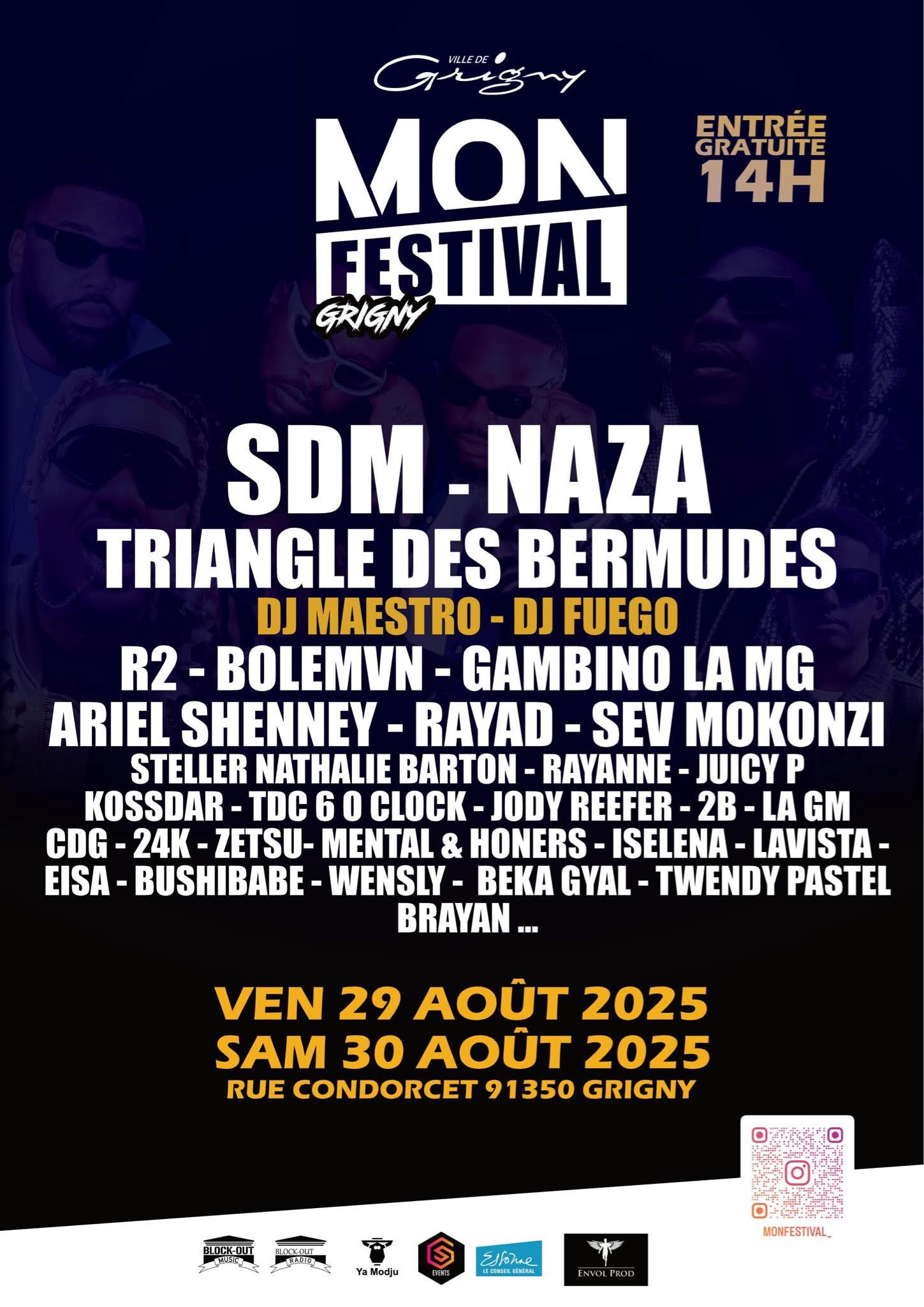 Affiche Mon Festival 2025
